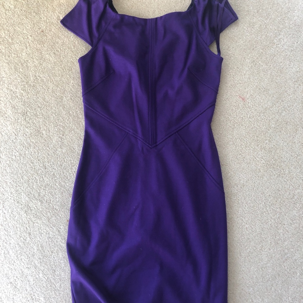 Purple Diane Von Furstenburg dress (DVF)